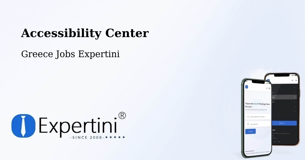 Accessibility Statement – Filippiáda - Greece Jobs Expertini